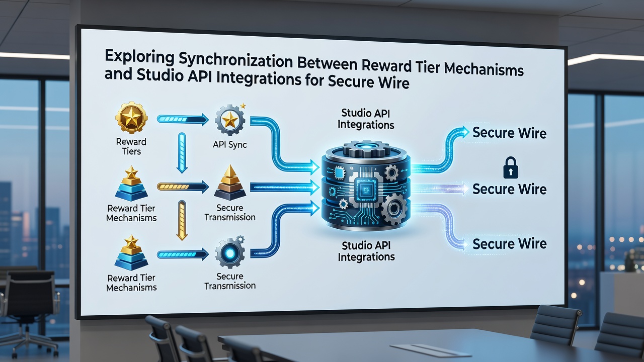 Illustration of secure API data flow between reward systems and game studios during wireless bonus processing