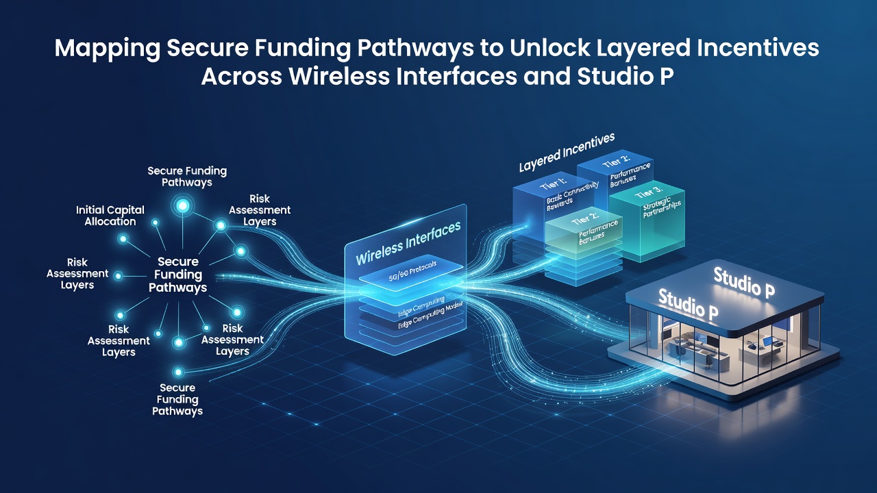 Wireless interface dashboard displaying active studio partnership incentives and secure funding confirmation layers